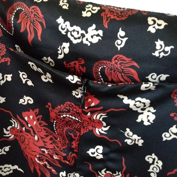 Zara large dragon minidress - Picture 4 of 7